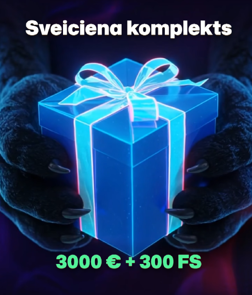 Reģistrācijas bonusa baneris WinBeast kazino